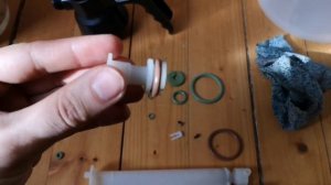 Ремонт распылителя, предназначенного под обезжириватель