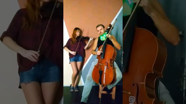 Californication California - RHCP and Mylene Farmer string duo cover | Symphony duo |