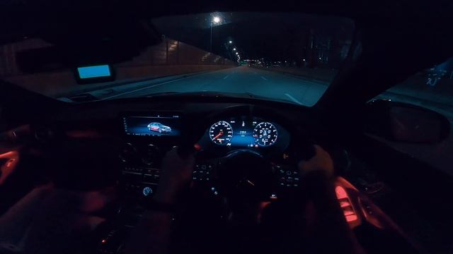 KL City Night Drive: AMG C63 S Sedan