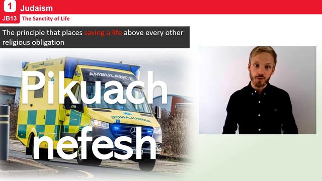 The Sanctity of Life and Pikuach Nefesh. Judaism Beliefs and Teaching. Lesson 13 RS GCSE AQA смотреть онлайн