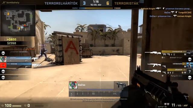 Counter Strike Global Offensive | Ace MP7-tel | Mirage смотреть онлайн