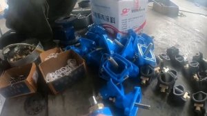 Производство нового типа задвижки с обрезиненным клином 30ч39р. Воздушные клапаны (вантузы) в Китае