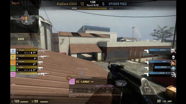 Infinity Csarnok Lan 19 CS:GO - Felsőági elődöntő - CryCore vs SPIDERPIGS: 2. map of BO3 - Nuke смотреть онлайн