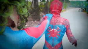 Spider-man Battle Fan Made Movie #2 | Venom Chase Spider Girl | TEAM SPIDER-MAN vs BAD GUY TEAM