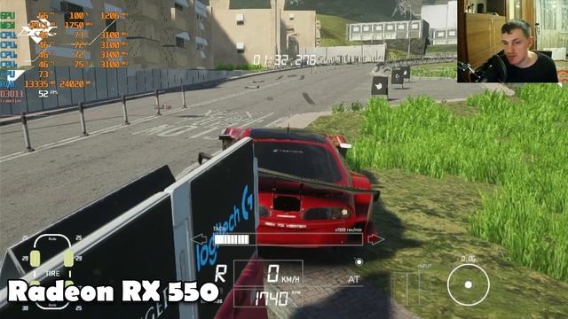 Rev to Vertex на слабом пк RX550