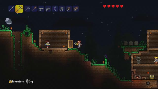 Terraria On Xbox Episode 46: Building An NPC's House смотреть онлайн