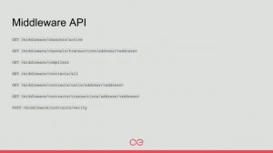 aeternity Universe One - æternity's First Backend API: the Middleware, John Newby #aeUni #blockchai