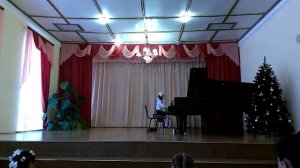 Экзамен в музыкальной школе. 2 класс, 1 полугодие. Алексеева Дарья, 8 лет