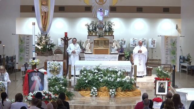 04/16/23: 10:30 AM II Domingo de Pascua o Domingo de Divina Misericordia смотреть онлайн