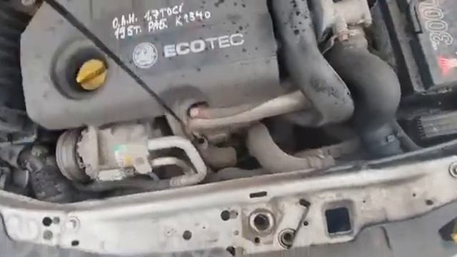 K1340 - engine test Opel Astra H facelift 1.7CDTi / Z17DTH / 6sp.man смотреть онлайн