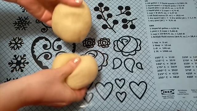 Нежные рогалики на кипятке, без молока и яиц. Можно в пост. Готовим с Инной.Постная выпечка.Рецепты
