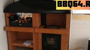 Отзыв о модульном комплексе барбекю из кирпича от bbq64. Сборка печей барбекю своими руками.