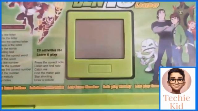 Unboxing and Review of Ben 10 Laptop for Kids II Ben 10 Laptop with 20 Learning activities for kids