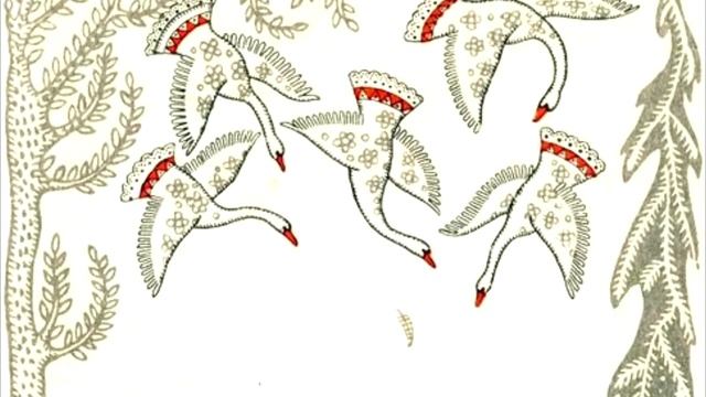 Марийские народные сказки:  "Белая Лебёдушка"    и  "Как Топор в лес ходил"