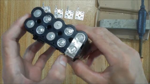 Макита 18В 5Ач, сборка аккумулятора из элементов Li-ion 18650