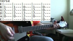 Secret Agent Man by Johnny Rivers Guitar Lesson with Chords and TAB Tutorial