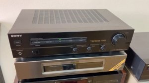 SONY TA-F245R Vintage Ampliphier. Upgraded Capasitors ELNA JAPAN for Best Sound