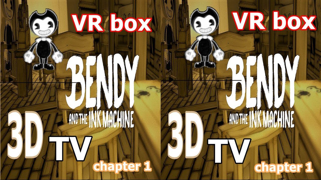 Bendy And The Ink Machine 3D VR video Google Cardboard 3D SBS VR box ch 1 смотреть онлайн