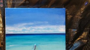 ? Acrylic Ocean for Beginners / Море акриловыми красками