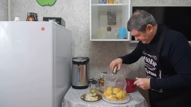 БЫСТРО, ВКУСНО , ПРОСТО  КАРТОФЕЛЬ В ПАКЕТЕ