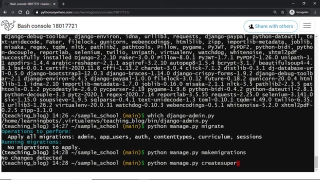 deploying django app for free | Django Full Stack Web Development #8