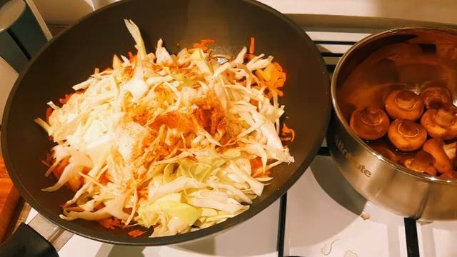 ПроСто пирог! С капустой и грибами быстрый и вкусный! смотреть онлайн