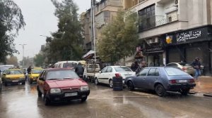 Snowfall in Damascus, Syria 2023 | دمشق, سوريا