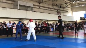 6 Марта 2020. Финал Чемпионата Молдовы по рукопашному бою. Гуранда Никита(красный угол)