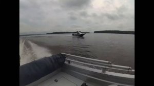Northsilver 470 PRO Прохождение кильватерного следа