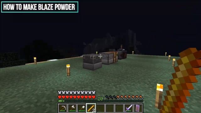 Minecraft: How to Make Blaze Powder смотреть онлайн