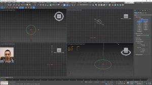 Сплайновое моделирование. Создание гранёного стакана в 3Ds Max.