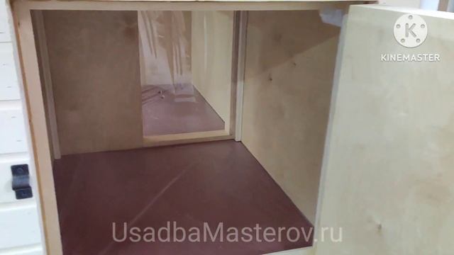 Будка для собаки "Комфорт. Теплая Будка с подогревом и тамбуром для собак от Усадьба мастеров