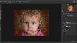 Художественная обработка детской фотографии