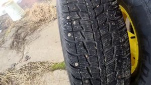Ремонтные шипы после эксплуатации одного сезона.