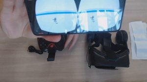 Видеообзор " Очки виртуальной реальности для смартфонов VRGPro" комплект с подарком! Перезалив!
