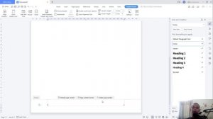 WPS Office Word How To Add Page Numbers