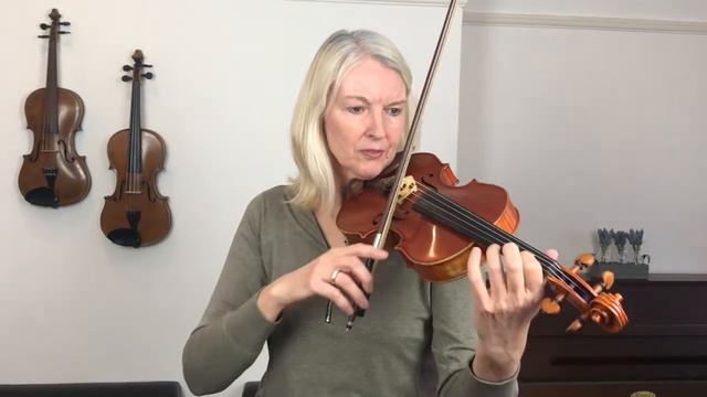 Virtual Violin Practice Playalong Day 6