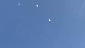 Работа ПВО в Киеве.