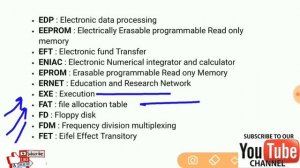 TOP +50 MOST IMPORTANT || FULL FORM OF COMPUTER ABBREVIATIONS || for competitive exam.