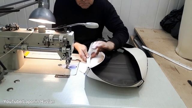 Hyundai Porter. Перетяжка сидения. Car seat repair смотреть онлайн