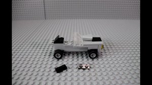 Как сделать машину из лего  Машина для бандитов