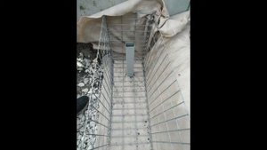 Подпорная стена из габиона