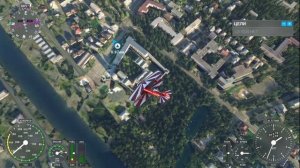 Вологда в Microsoft Flight Simulator