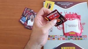 10 PACKS UNBOXING!! Panini FIFA World Cup Qatar 2022 Sticker Album Oryx Edition