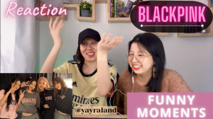 BLACKPINK Funny Moments___ РЕАКЦИЯ!