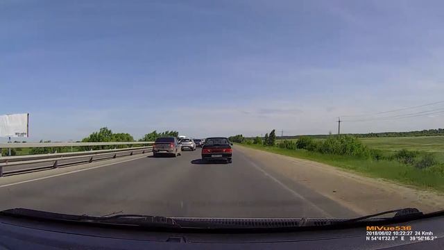 Рязань, солотчинское шоссе. Обочечник. 0:54