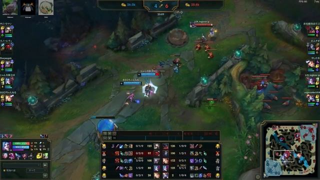 【初心者5人】ユーミ！バン率34%！【LoL】 смотреть онлайн