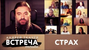 ВСТРЕЧА. ОНЛАЙН. ПРОТОИЕРЕЙ АНДРЕЙ ТКАЧЕВ. СТРАХ