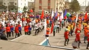 Первомайские торжества в городе Белово