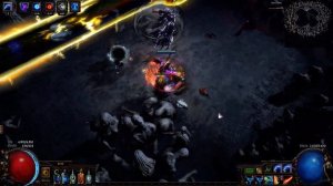 UberElder with Arc Totems Hierophant Build, Path of Exile Incursion League